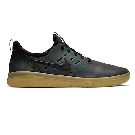 Sneakers Nike SB Nyjah Free multi-color/black-gum light brwn 2019 - 1