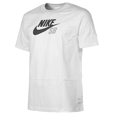 T-shirt Nike SB Sb Icon white/dark base grey 2014 - 1