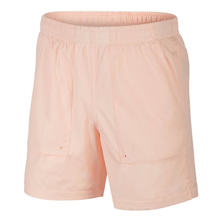 washed coral nike shorts