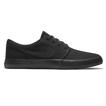 Sneakers Nike SB Solarsoft Portmore Ii Canvas black/black 2017 - 1