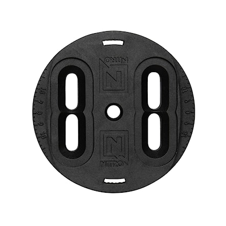 Mounting Disc Nitro 2-Bolt Mini Disk black - 1