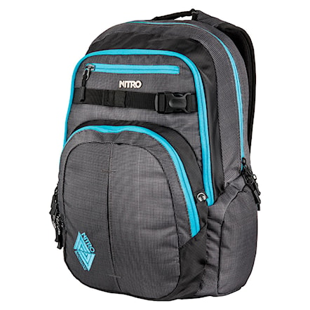 Backpack Nitro Chase blur blue trims 2017 - 1