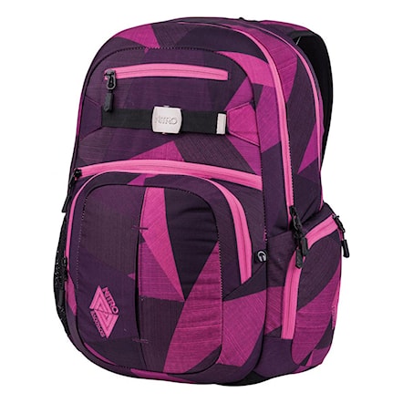 Backpack Nitro Hero fragments purple 2017 - 1
