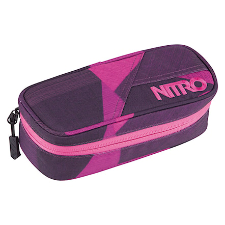 Školní pouzdro Nitro Pencil Case fragments purple 2020 - 1