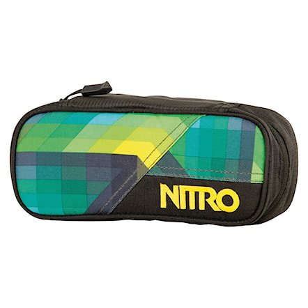 Školské puzdro Nitro Pencil Case geo green 2019 - 1