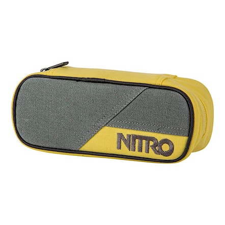 Školské puzdro Nitro Pencil Case gunmetal 2017 - 1