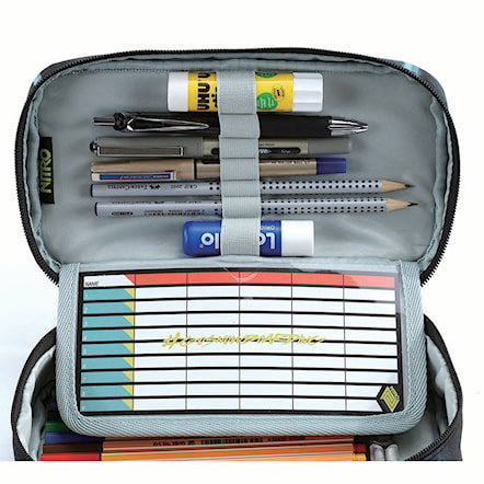 School Case Nitro Pencil Case XL acid dawn - 15