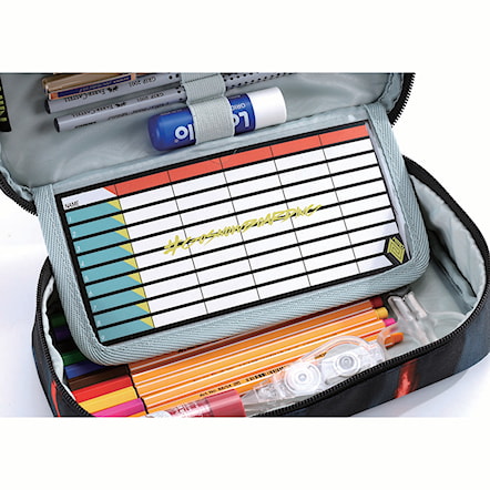 School Case Nitro Pencil Case XL acid dawn - 16