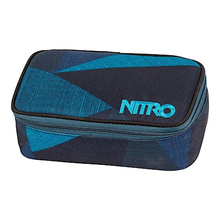 Školské puzdro Nitro Pencil Case Xl fragments blue 2017 - 1