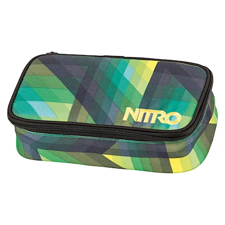 Školské puzdro Nitro Pencil Case Xl geo green 2019 - 1
