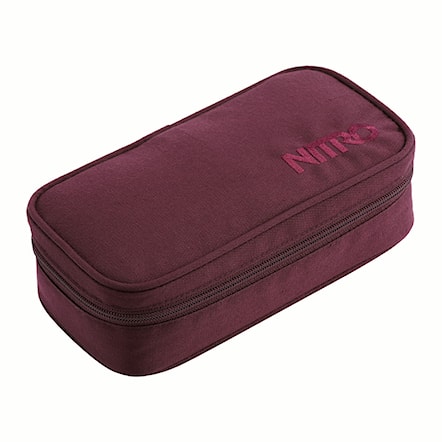 School Case Nitro Pencil Case XL wine - 1
