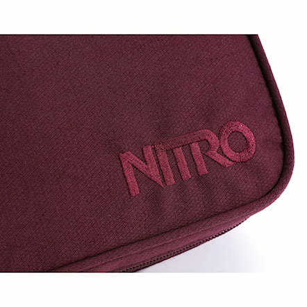 Školské puzdro Nitro Pencil Case XL wine - 9