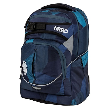 Backpack Nitro Superhero fragments blue 2017 - 1