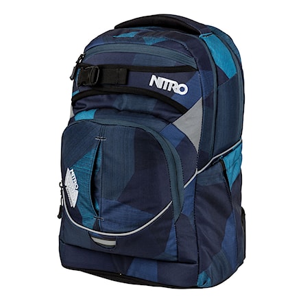 Backpack Nitro Superhero fragments blue 2018 - 1