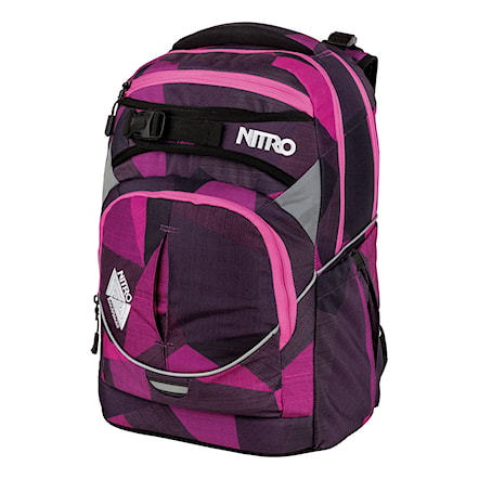 Backpack Nitro Superhero fragments purple 2018 - 1