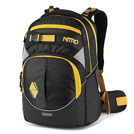 Backpack Nitro Superhero golden black - 1
