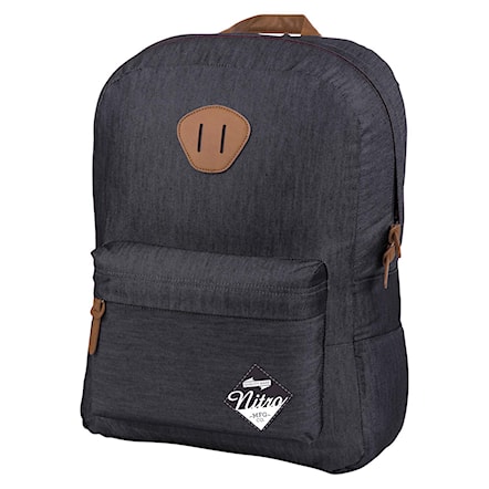 Backpack Nitro Urban Classic black denim 2016 - 1