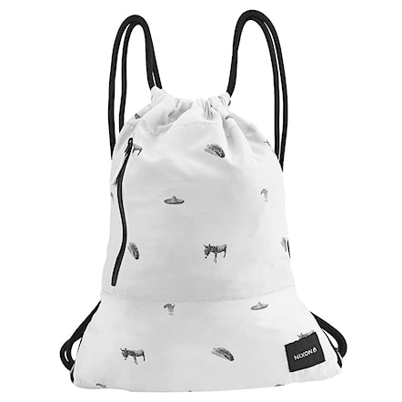 Plecak Nixon Everyday Cinch Bag white/black 2016 - 1