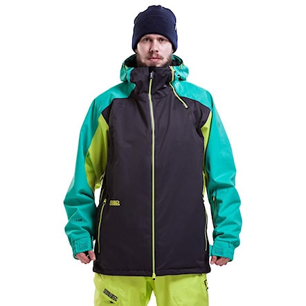Snowboard Jacket Nugget Ultima 2 In 1 green/black 2016 - 1