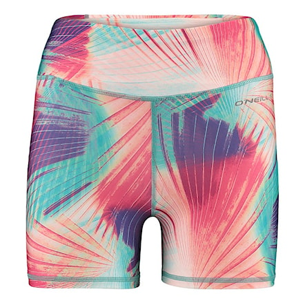 Fitness Shorts O'Neill Active Shorts pink aop w/ green 2017 - 1