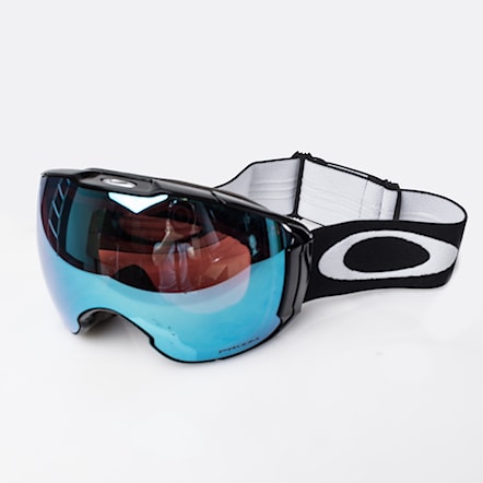 Snowboardové okuliare Oakley Airbrake Xl jet black | prizm sapphire 2020 - 1