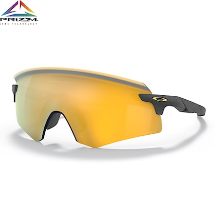 Bike Sunglasses and Goggles Oakley Encoder matte carbon | prizm 24k - 1