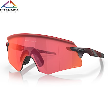 Bike Sunglasses and Goggles Oakley Encoder matte red colorshift | prizm trail torch - 1