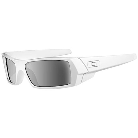 Sunglasses Oakley Gascan polished white | Snowboard Zezula
