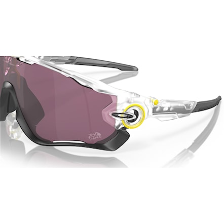 Bike Sunglasses and Goggles Oakley Jawbreaker matte clear | prizm road black - 7