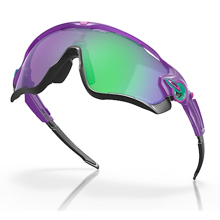 Bike Sunglasses and Goggles Oakley Jawbreaker matte electric purple | prizm jade - 3
