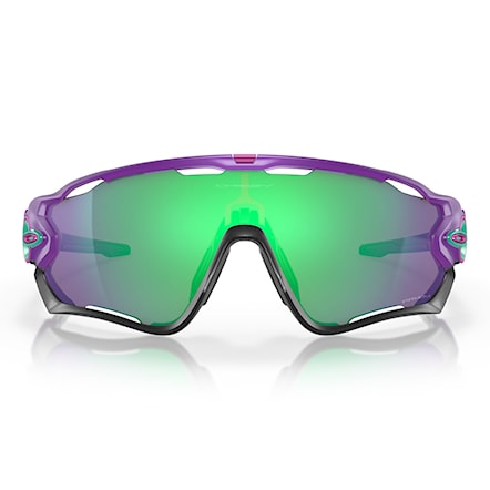 Bike okuliare Oakley Jawbreaker matte electric purple | prizm jade - 4