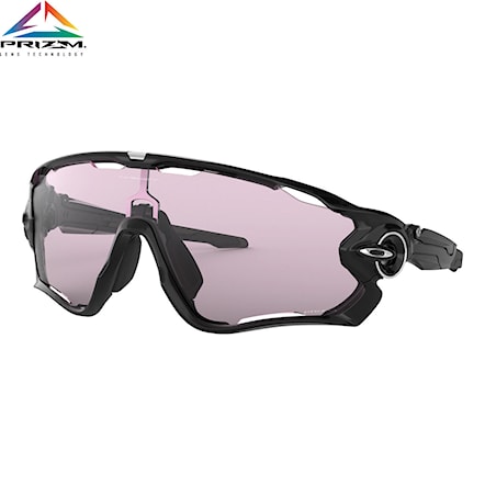 Bike Sunglasses and Goggles Oakley Jawbreaker polished black | prizm low light 2020 - 1
