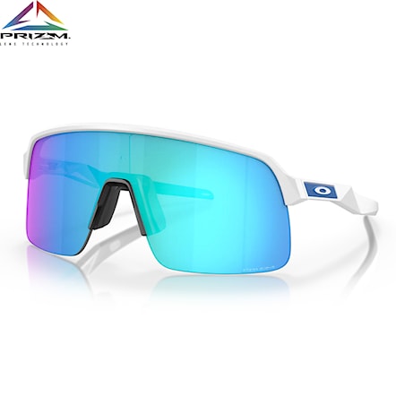 Bike Sunglasses and Goggles Oakley Sutro Lite matte white | prizm sapphire 2022 - 1