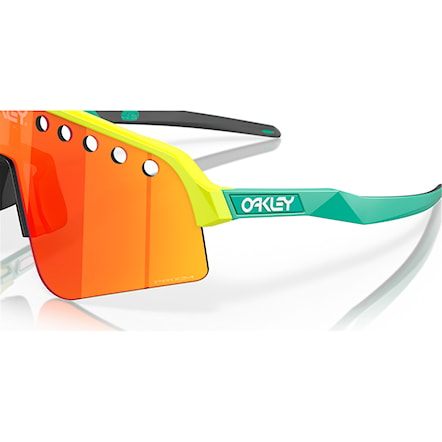 Bike Eyewear Oakley Sutro Lite Sweep tennis ball yellow | prizm ruby - 7