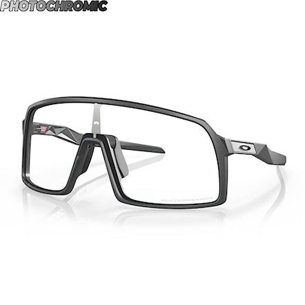 Bike Sunglasses and Goggles Oakley Sutro matte carbon | clear photochromic - 1