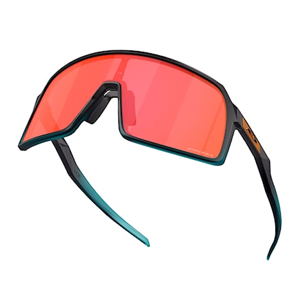 Bike Sunglasses and Goggles Oakley Sutro matte trans balsam fade | prizm trail torch - 3