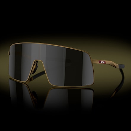 Bike Sunglasses and Goggles Oakley Sutro Ti matte gold | prizm black - 3