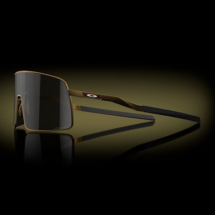 Bike Sunglasses and Goggles Oakley Sutro Ti matte gold | prizm black - 5