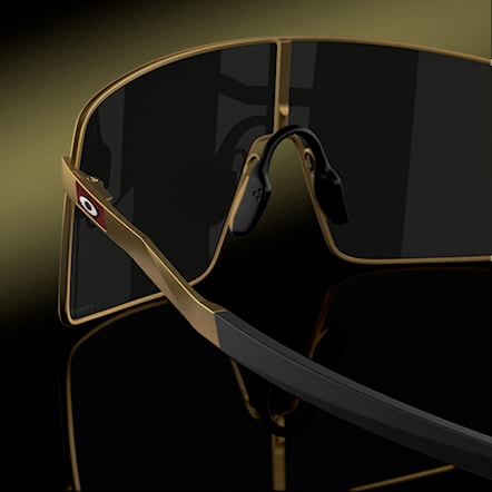 Bike Sunglasses and Goggles Oakley Sutro Ti matte gold | prizm black - 6