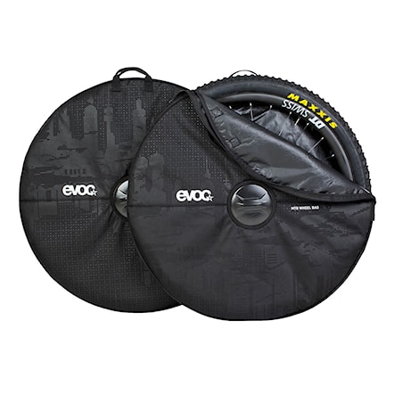 Pokrowiec na rower EVOC MTB Wheel Bag Set 2Pcs black 2024 - 2