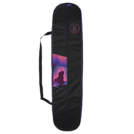 Pokrowiec na snowboard Gravity Vivid Jr black 2020 - 1