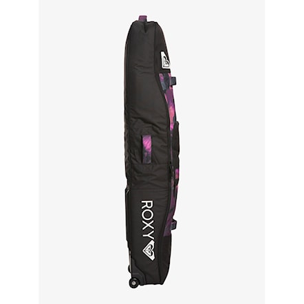 Snowboard Bag Roxy Vermont Wheelie Board Bag true black pansy pansy 2024 - 3
