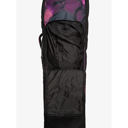 Snowboard Bag Roxy Vermont Wheelie Board Bag true black pansy pansy 2024 - 4