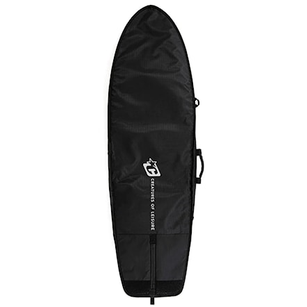 Surfboard Bag Creatures Fish Day Use DT 2.0 5'0" black silver - 2