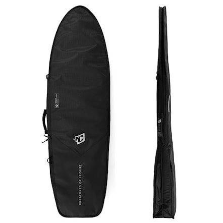 Surfboard Bag Creatures Fish Day Use DT 2.0 5'0" black silver - 1