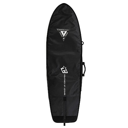 Obal na surf Creatures Fish Double DT2.0 7'1" black silver - 5