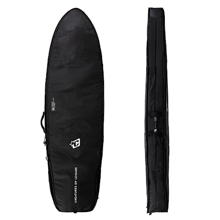 Obal na surf Creatures Fish Double DT2.0 7'1" black silver - 1