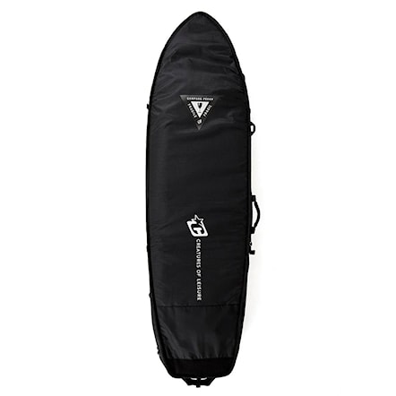 Surfboard Bag Creatures Fish Triple DT2.0 6'7" black silver - 4