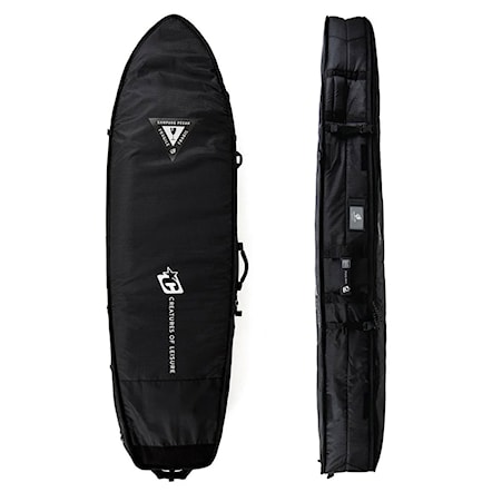 Surfboard Bag Creatures Fish Triple DT2.0 6'7" black silver - 1