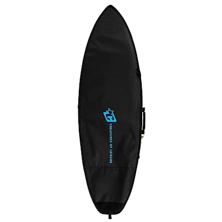 Surfboard Bag Creatures Shortboard Day Use DT 2.0 5'6" black cyan - 2